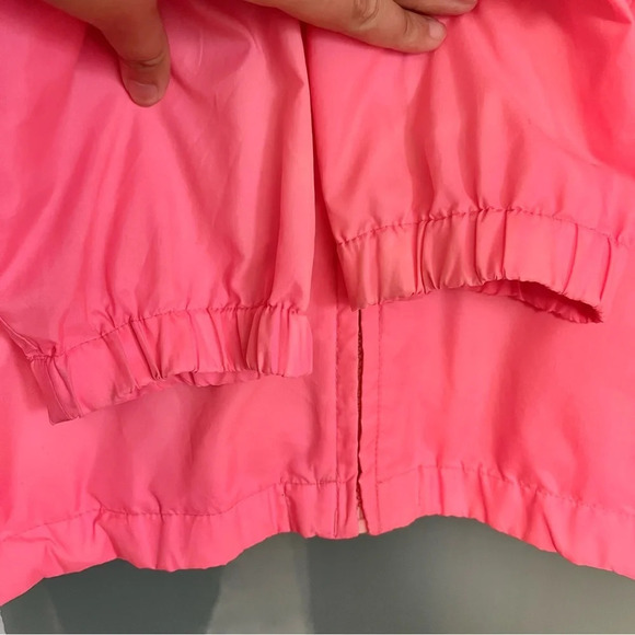80s Vintage Pacific Trails Pink Lightweight Womens Windbreaker Jacket Size Med - Picture 8 of 14